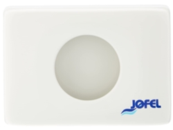 Dispensador de bolsas para compresas femeninas Am32000, ABS blanco, montaje en pared, capacidad para 25 bolsas plegables en Z Jofel