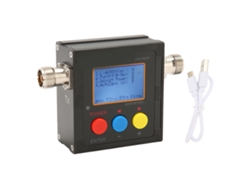 Medición de ROE (pantalla LCD iluminada, 1,5‑70 MHz, 120 W)