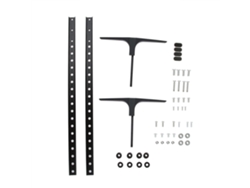 Mesa De Tv Con Altura Ajustable Para Televisores De Pantalla Plana De 32 A 55 Pulgadas