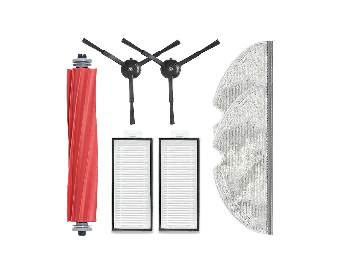 Escova principal escova de borracha filtro mop peças para xiaomi stone q7 max+