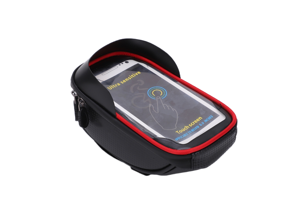 Omni-bolsas De Bicicleta Con Pantalla Táctil Impermeable Tpu, Soporte Para Teléfono En Marco Frontal, Suministros Para Ciclismo Al Aire Libre