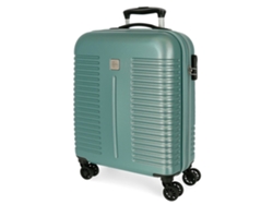 Maleta de Cabina Ampliable ROLL ROAD India Verde (40x55x20+5cm - 37L)