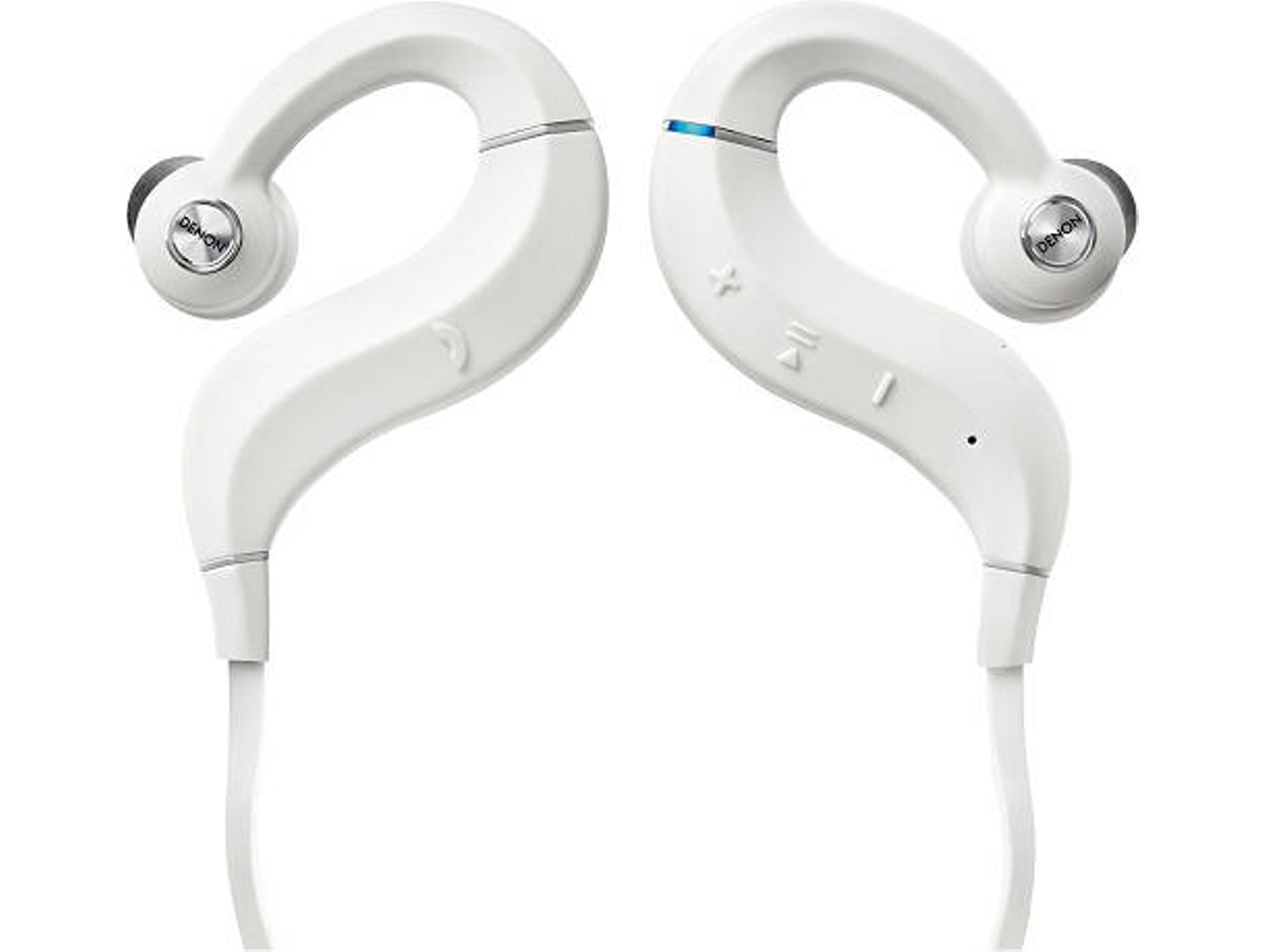 Auriculares Bluetooth DENON AH-C160W (In Ear - Micrófono - Blanco)