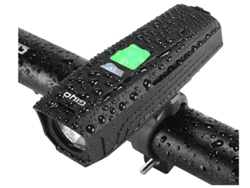 Luz frontal recargable USB YIZHOOD DES638 (negra)