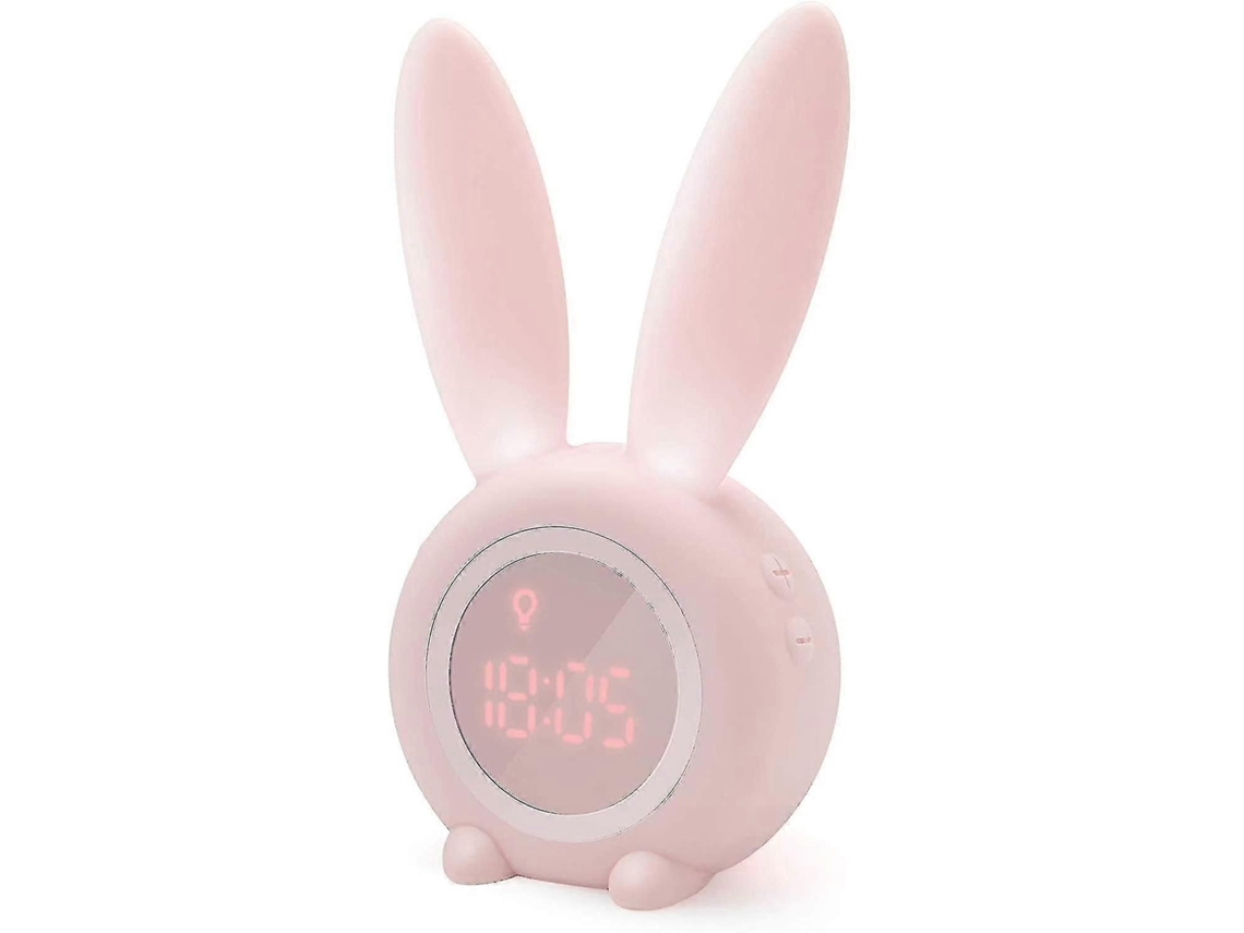 Reloj digital GOKOCO con luz LED y luz nocturna.