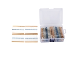 Conjunto De Resistencias 2600 Piezas 130 Valores 1/4w 1% Película De Metal Suministros Eléctricos