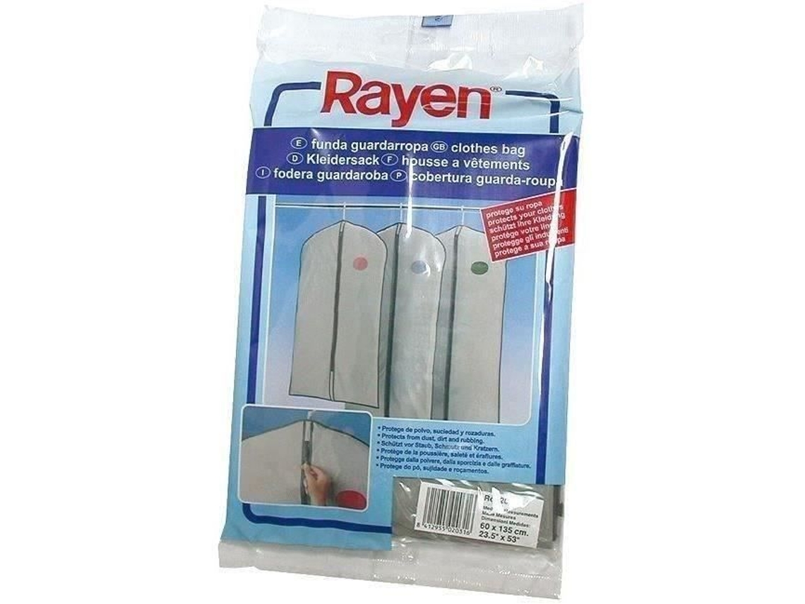 Funda de Ropa 60x135 Cm Gris Rayen