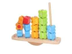 Rompecabezas De Números De Madera Montessori - Juguetes Educativos Para Niños