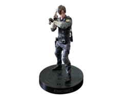 Estatua de Resident Evil 2 | Leon S. Kennedy | 33 cm | Uniforme de la RPD | Raccoon City | Sin caja