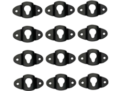 Juego de 20 ganchos de hierro para altavoces, soportes para colgar altavoces y accesorios Gokoco