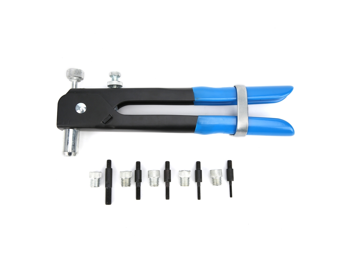 Remachadora Manual De Acero Al Carbono M3-m8 Para Reparación De Muebles