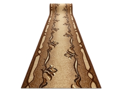Alfombra de Pasillo Bcf Krzyś Marrón 100 cm