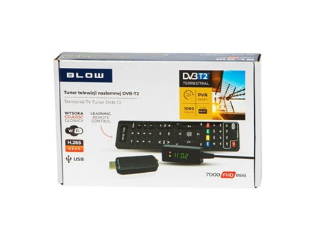 Receptor Satélite BLOW DVB-T2