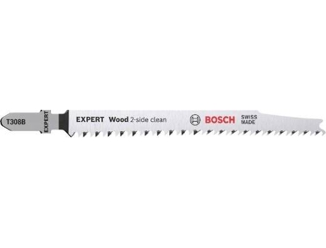 Hoja de Sierra de Calar BOSCH T 308 B Expert ‘Madera 2-Side Clean’ - 3 Un