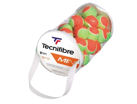 Juego de 36 Pelotas de Tenis para Niños TECNIFIBRE Mini Orange