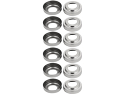 Tapa para poste de pasamanos, 32 mm de diámetro, paquete de 12 CHABERLU