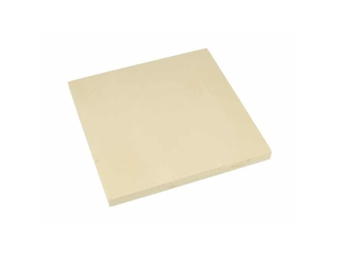 Platos de madera - Artêmio - 2 platos grandes - 15 cm - Marrón - Mixto