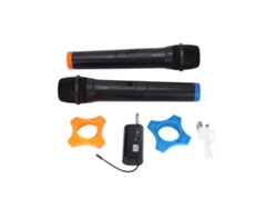 Micrófono Inalámbrico Uhf Con Receptor Mínimo Para Karaoke, Ktv Y Exteriores, Con Protección Antiinterferencias.