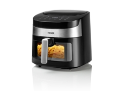 Freidora Digital sin Aceite HAEGER Air Banquet - 8 L, 8 Programas, Pantalla Digital,1800W