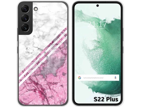 Carcasa Samsung Galaxy S22 Plus 5G TUMUNDOSMARTPHONE Dibujos Mármol 03 Multicolor