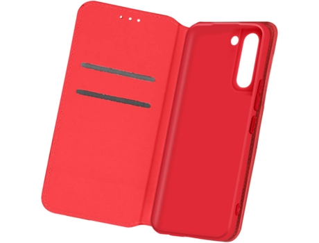 Carcasa Samsung Galaxy S21 AVIZAR Elegante Rojo