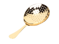 Colador De Julep De Acero Inoxidable Con Mango Ergonómico Para Cócteles Y Cocina.