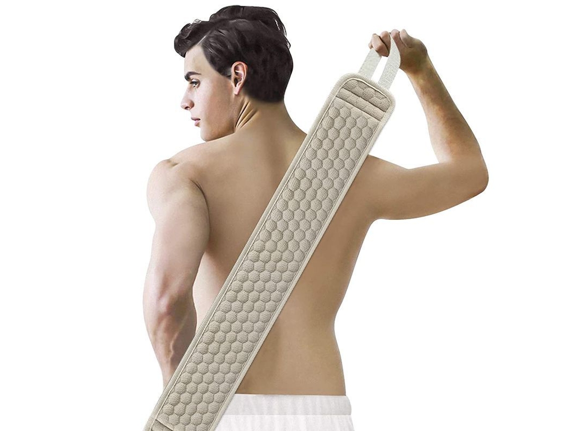 Kit Exfoliante Para La Espalda Y Espuma De Baño, Ideal Para Hombres Y Mujeres, Incluye Cepillo De Lufa.