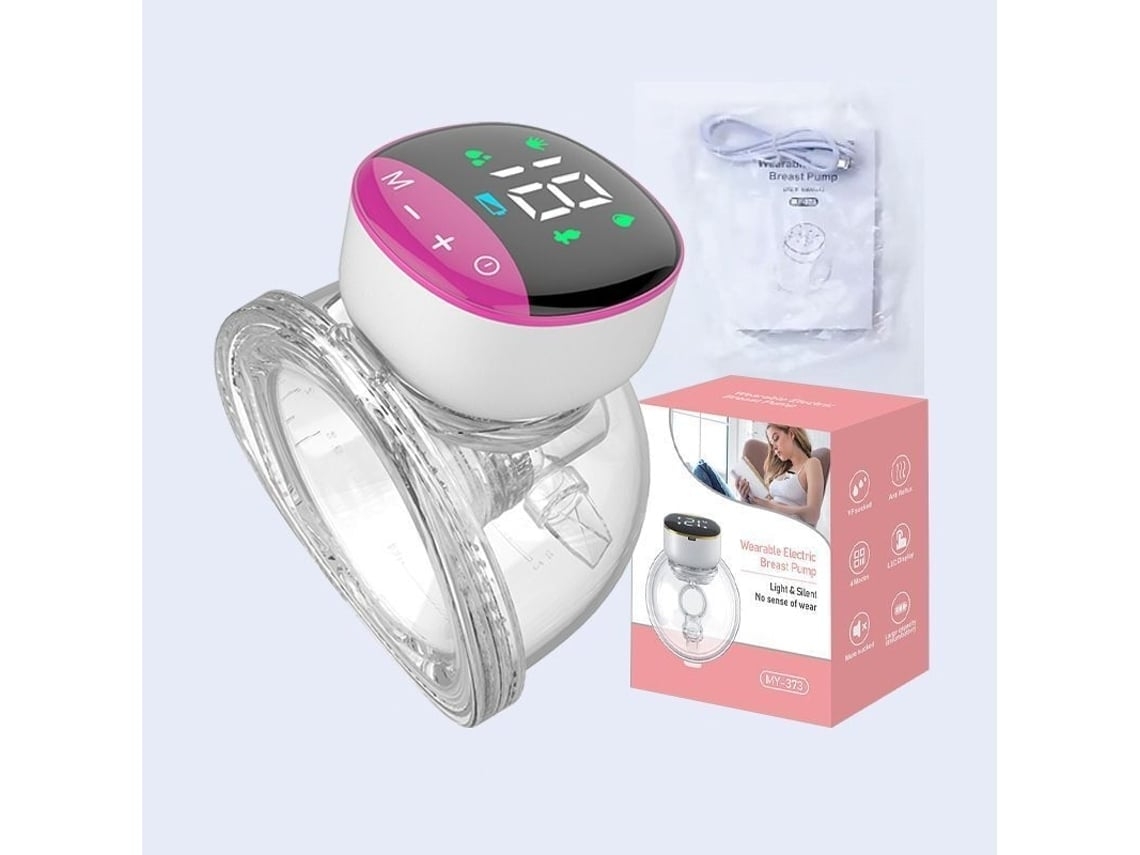 Extractor De Leche Eléctrico Para Recién Nacidos, Rosa, Cómodo*