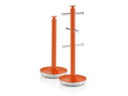 Porta Tazas SWAN (Acero Inoxidable - Naranja)