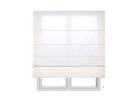 Estor Plegable com Varillas Translúcido STORESDECO (250 x 180 cm - Beige)