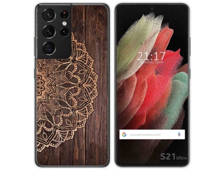 Carcasa Samsung Galaxy S21 Ultra 5G TUMUNDOSMARTPHONE Dibujos Multicolor