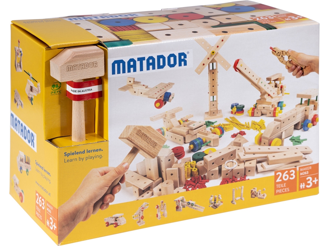 Puzzle MATADOR (Madera - Beige - 38 x 19 x 25.5 cm)