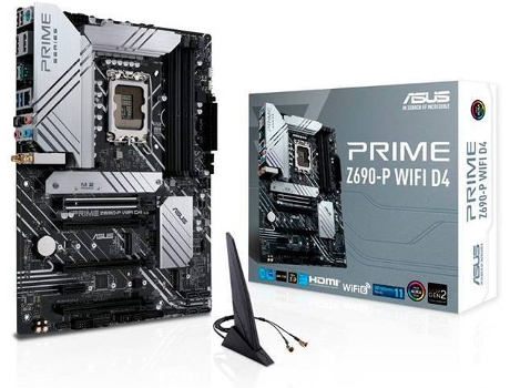 Placa Base ASUS 90MB18N0-M0EAY0 (Socket LGA 1700 - Intel Z690 - ATX)