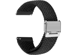 Correa Trenzada Ajustable para TicWatch C2 Negro