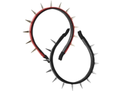 2pièces -tête A Pointes Style Punk Lot Pour Mujer Diadema Clouté Halloween Et Cosplay Accessoire De