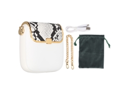 Bolso Calentador De Manos 2 En 1 10000mah Batería Portátil Recargable Electrónica Blanca