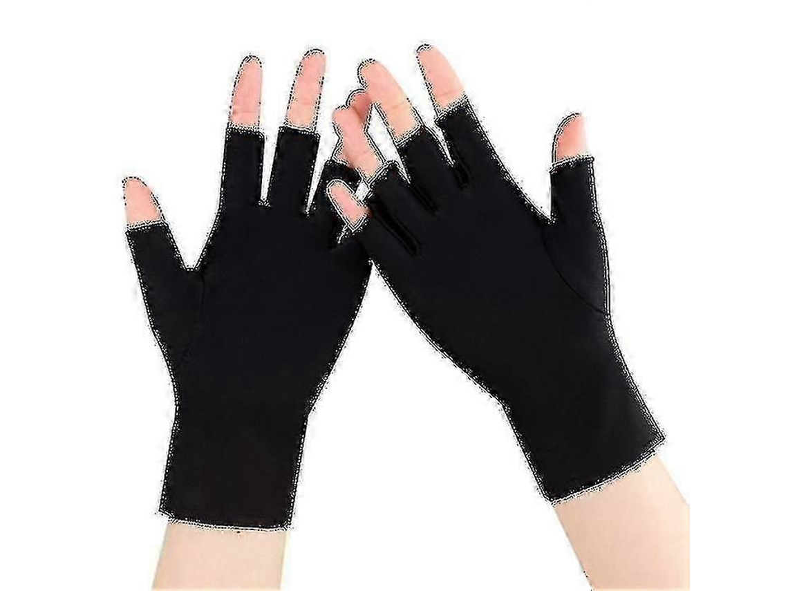 Guantes UV para lámparas de uñas de gel, guantes de protección UV para manicuras GOKOCO