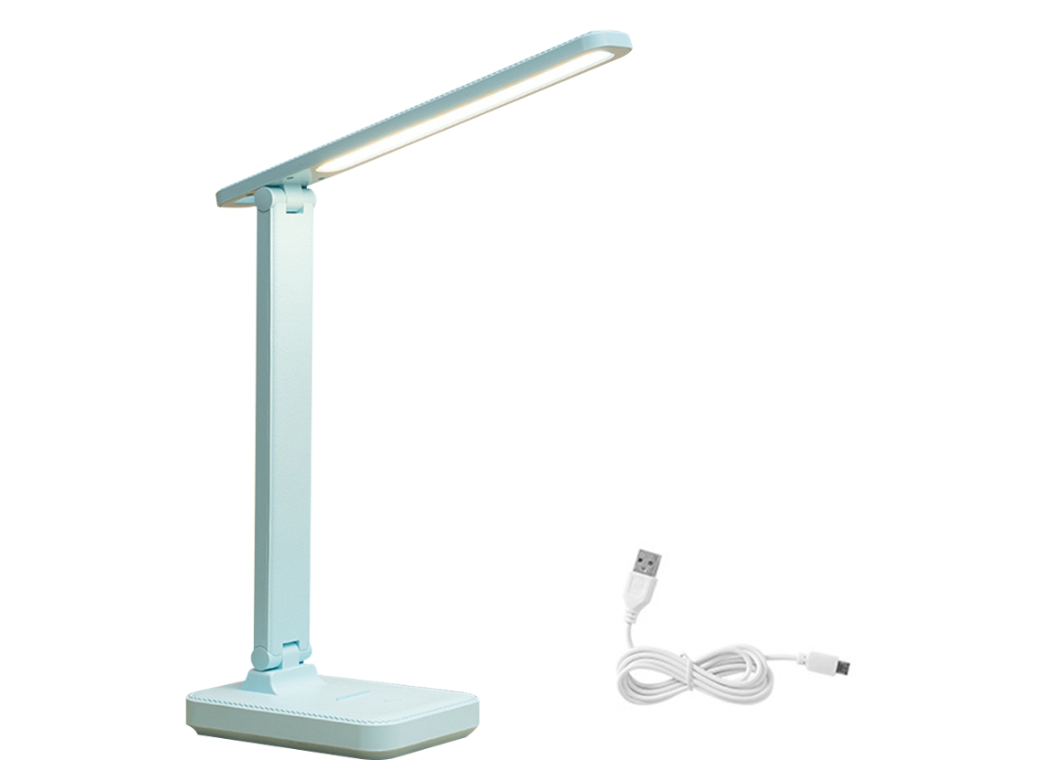 Lámpara de escritorio LED con USB, 3 modos de luz, control sensible