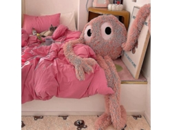 2026-1pc Pulpo Gigante 175cm Plush Verde Rosa Alien Monstruo Juguete Peluche Brazos Piernas Largos Almohada Decoración Habitación