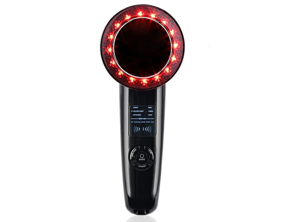 Máquina de cavitación, lifting facial, reafirmante ultrasónico de piel, color negro Yizhood