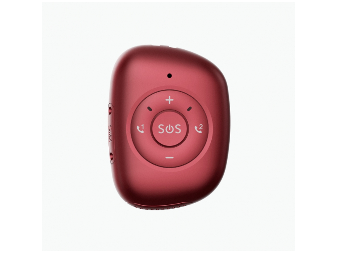 Leotec Smart Tracker Anti-Loss 4G Rojo Gps