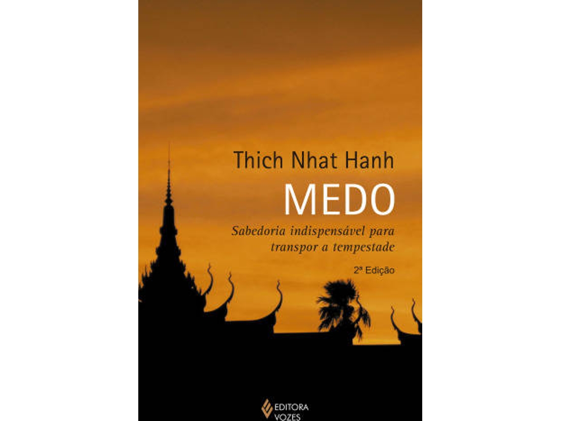Libro Medo - Sabedoria Indispensável para Transpor a Tempestade de Thich Nhat Hanh (Portugués)