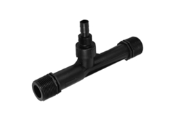 Inyector De Fertilizante Para Riego De Jardines Y Cultivos Con Tubo Venturi De Plástico De 1 Pulgada.