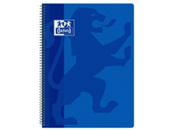 Cuaderno OXFORD 400093618 Azul A4 80 Hojas
