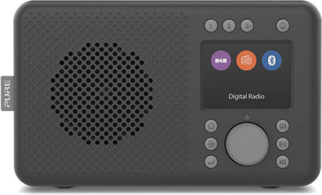 Radio PURE Carbón puro Elan Dab+ / de Shelving
