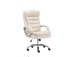 Silla De Oficina Vancouver XXL creme CLP