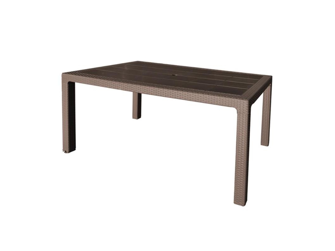 Mesa resina 150x90cm wengue 4090/08