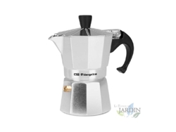 Cafetera Italiana ORBEGOZO Aluminio (2 Tazas)