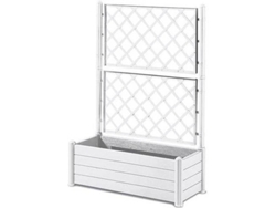 Jardinera STEFANPLAST Blanco (100 x 43 x H 142 cm; 80 L)