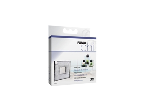 Substituição para aquários de carbono FLUVAL Chi Ii 3 unidades